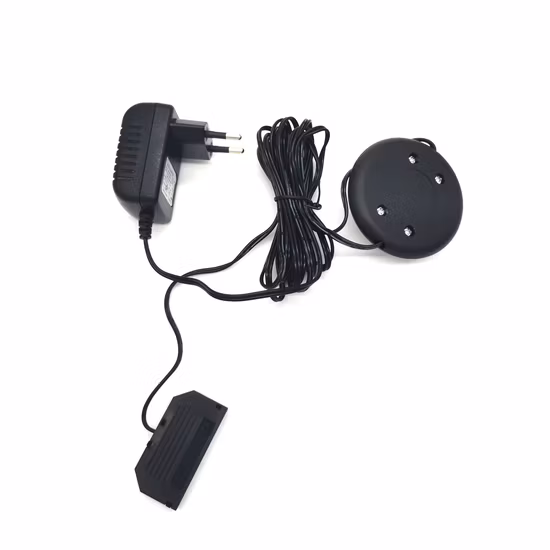 Controlador LED de 12 V con pedal redondo y distribuidor L815 de 6 vías Fuente de alimentación conmutada de 12 W