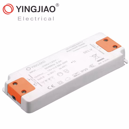 Fuente de alimentación fina estupenda del conductor de LED de la fábrica OEM/ODM 12W/20W/30W/50W IP44 IP20 con TUV/CE/UL/RoHS/ISO9001